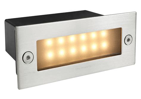 exterior stainless steel recessed wall lighting box|recessed light with junction box.